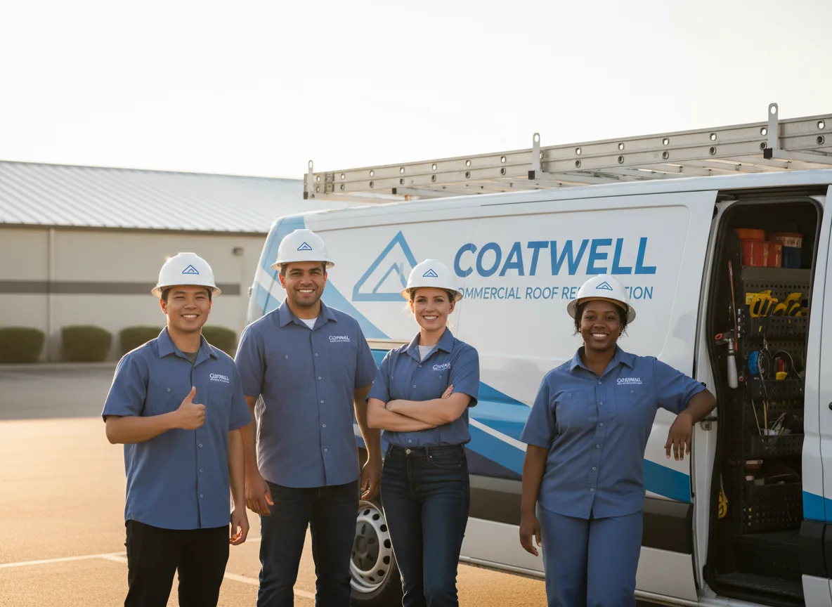 Commercial roof coating company in Walthourville, GA